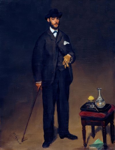 Portrait of Théodore Duret by Édouard Manet